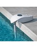 Alarme de piscine Precisio - Rayon d’action Couvert 6 x 12 m, Sirène intégrée 100dB, Détection de Chute et Immersion