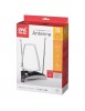 Antenne TV TNT / DVB-B UHF/VHF/FM Intérieur ONE FOR ALL SV9360 EU Numérique - Amplifiée, Gain 45 dB, Compatible HD, Filtre 3G 4G