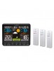 Station météo Intérieur Extérieur La Crosse Technology WS6825BLA plus 2
