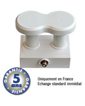 LNB Monobloc 4.3°  Single 0.1 dB - 23mm - Best Germany - 5 ans de garantie