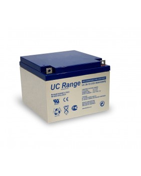 Batterie Plomb Ultracell UC26-12 - 26Ah 12V