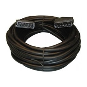 CORDON PERITEL MALE (ENTIEREMENT CABLE) 10m