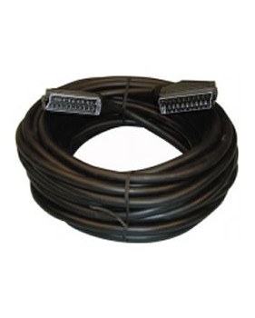 CORDON PERITEL MALE (ENTIEREMENT CABLE) 10m