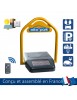 Arceau Réservation Parking Stationnement à Energie Solaire Barrière Autonome + Télécommande - pour Accès Privatifs