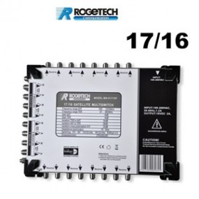 Multiswitch 17/16 NT Rogetech  - 17 entrées vers 16 Sorties