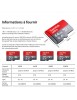 Carte Micro TF SD classe 10 SanDisk 128 G - originale, carte mémoire pour Smartphone Tablette Caméra Surveillance