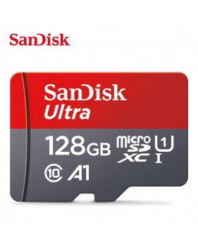 Carte Micro TF SD classe 10 SanDisk 128 G - originale, carte mémoire pour Smartphone Tablette Caméra Surveillance