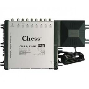 Multiswitch 9/12 NT Chess ou Rogetech avec alimentation Intégrée