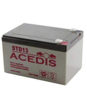Batterie AGM étanche - ACEDIS STD 13 - 12V 13.3Ah gamme VO