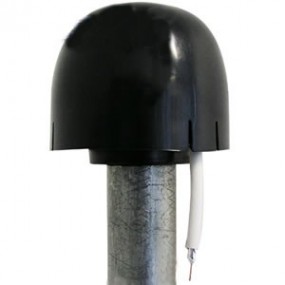 Capuchon en plastque avec passage de câble