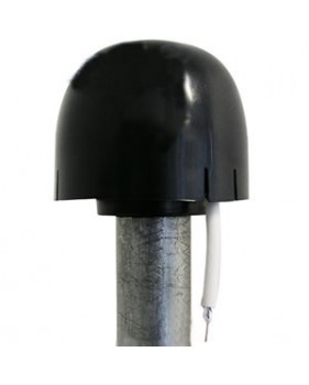 Capuchon en plastque avec passage de câble