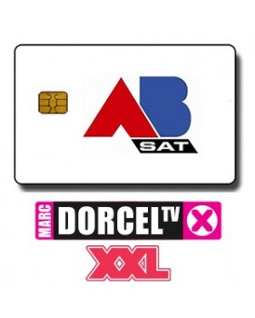 Abonnement AB Sat 2 Chaînes - Dorcel TV et XXL 12 mois Viaccess via Hotbird 13°E/ Atlantic Bird 5°W