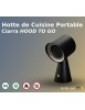 Ciarra HOOD TO GO Hotte de Cuisine Portable Noir