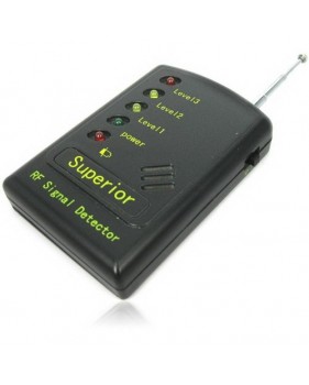 Contre-espion Détecteur de caméra sans fil et alarme sonore / LED