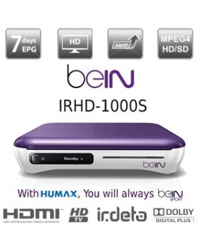 Récepteur Officiel Humax IRHD-1000S - sans carte beIN - single tuner - USB - HDMI