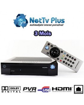 Abonnement Serbo-Croate HD IPTV - Net TV Plus - 170 Chaînes Serbe + 4 chaînes Croate - 3 mois