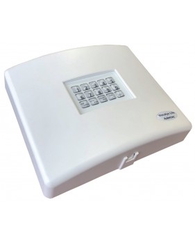 Transmetteur téléphonique Vocalys LITE 12 V - 5 entrées 2 sorties, 1 à 4 destinataires, Microphone haut-parleur intégrés, VoIP