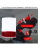 Sirène Filaire Stroboscopique externe, Clignotant, Alarme 100dB, haut parleur, Compatible avec le Système d'Alarme avec Port Fil
