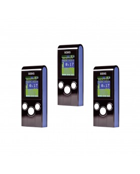 Pack 3 Détecteurs de Radioactivité Compteur Geiger Radiomètre Dosimètre - Soeks 01M - Mesure Gamma Beta X Ray ALAR Geiger Counte