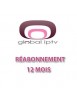 Réabonnement Global IPTV HD Arabe  - 500 Chaînes - 12 mois