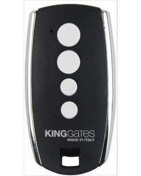 Télécommande king gates stylo 4k noir - code tournant, 433.92 mhz - stylo4k