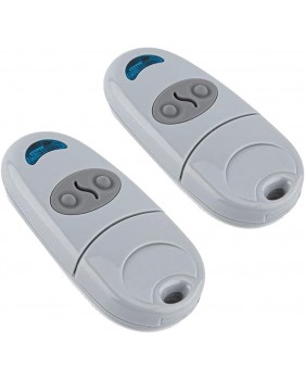 Pack 2 Télécommandes Universelles Portail Garage Came Top 432NA Portative 433 Top432ee 432 432ev 432 432a 432m 432s T432 433.92m