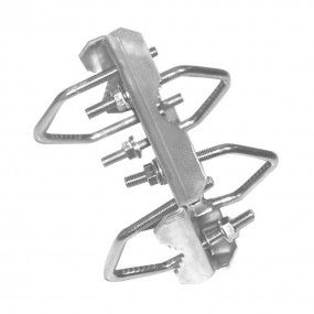 Fixation universelle compacte acier galvanisé