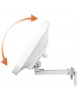 Antenne Sat Plate 40cm + Support de fenêtre + Récepteur Sat THS806 TNTSAT + Passe Fenêtre + Câble HDMI + Pointeur + Câble Coax 1