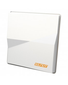Antenne Satellite plate Selfsat H50M - LNB single - Double polarisation - Réception bisatellite
