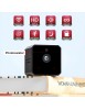 Mini caméra wifi cachée, sans fil, de surveillance HD, d'action sportive sans fil, détection de mouvement + Carte micro TF SD 12