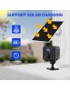 Mini caméra à panneau solaire extérieure, sécurité CCTV, Carte vidéo 4G, Wi-Fi, 5MP+ Carte TF 128 GB