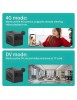 Mini caméra de surveillance IP WiFi HD 4G 2K, de sécurité sans fil, batterie Rechargeable 2000mAh + Carte micro TF 256 gb