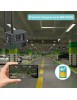 Caméra de Surveillance Sécurité extérieure IP SIM 3G 4G HD 5MP 1080P Sans Fil + Carte SD 128G + Lecteur - App, Audio bidirection