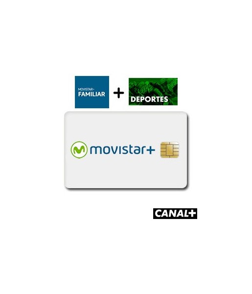 Abonnement Espagnol Movistar+ Familiar + Deporte - 18 mois - Astra 19.2 E