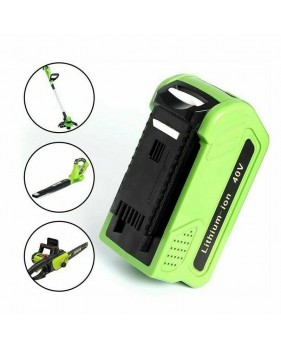 Batterie de remplacement au Lithium 40V 6,0 ah pour GreenWorks 6000mAh 29472 29462 G-MAX 29252 20202 22262 L50 outil électrique