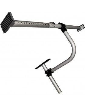 Support de fenêtre pour Parabole Antenne Easy Mont - D Tuyau 3,5 cm, Parabole Diamètre 75cm max, Envergure 80-120cm