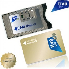 Pack Italien TIVU Sat à vie + module SmarCAM Tivu sat