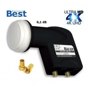 LNB Twin BEST GERMANY HG202 Full HD Gain 70dB