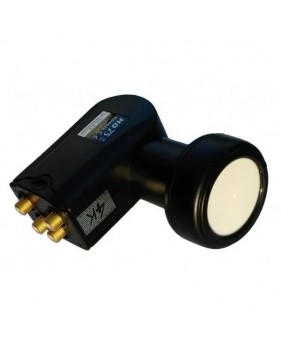 BEST HD404S LNB Quad 0,1dB Gold Edition FULL HD 4K Canal+ Astra TNTSAT