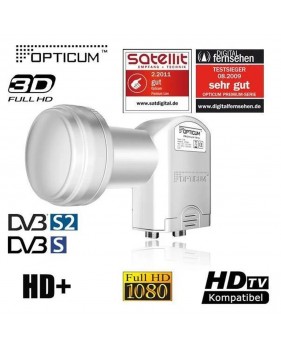 LNB Twin OPTICUM LTP04H Tête universelle 2 sorties