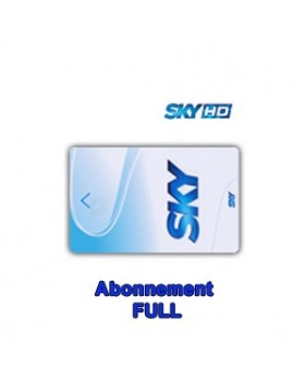 Abonnement Sky Italia HD Complet (Sky TV + Cinema + Calcio + Sport) 12 mois via Hotbird 13° E
