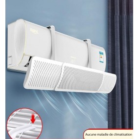 Pare-brise de climatisation Anti-soufflage Direct, coupe-vent universel mural, déflecteur de sortie d'air Guide d'air froid