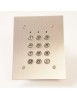 Clavier à code filaire SU2EAB touches abs à encastrer avec plastron inox SU2EAB - 12/24V AC-DC - 60 codes