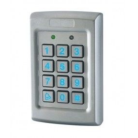 Clavier à code filaire rétro-éclairé en acier inox DIGYELITE- King Gates - 2 sorties - IP67, 12-24V AC/DC