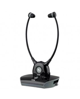 Cgv Casque Tv Hel Dolfin Sans-fil Noir