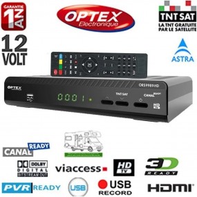 Récepteur Décodeur Satellite HD Terminal TNTSAT HD ORS9989-HD + Carte TNTSAT – chaînes satellite, TNTSAT, HD ASTRA 19,2°Est