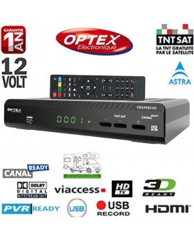 Récepteur Décodeur Satellite HD Terminal TNTSAT HD ORS9989-HD + Carte TNTSAT – chaînes satellite, TNTSAT, HD ASTRA 19,2°Est