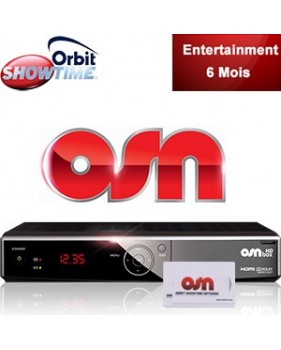 Abonnement Arabe Orbit Showtime Entertainment - 52 chaînes - 6 mois + Décodeur HD Box officiel