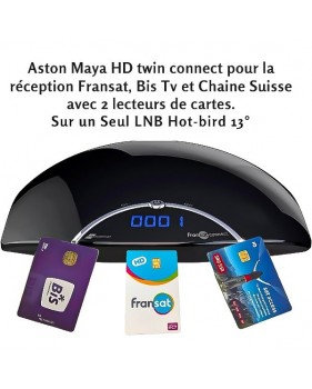Décodeur Aston Maya HD Twin Connect