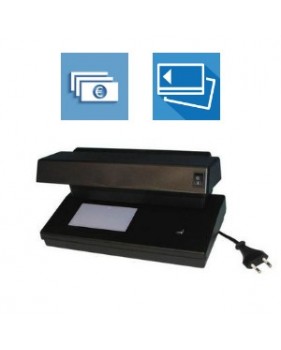 Détecteur UV de faux billets et carte bancaire